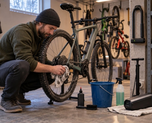 Fahrrad einlagern: Schritt-für-Schritt-Anleitung für die Winterpause