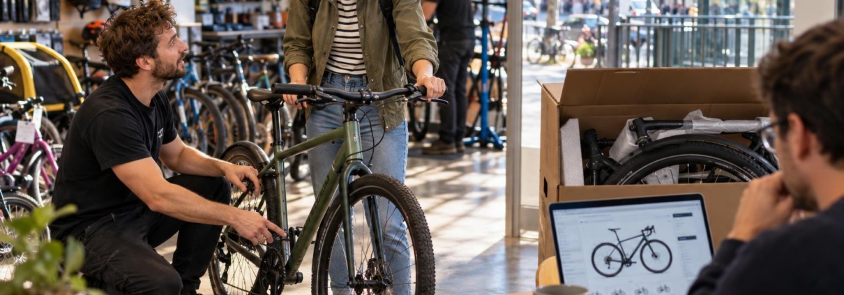 Fahrrad kaufen in Berlin: Individuelle Beratung vs. Online-Kauf im fairen Vergleich