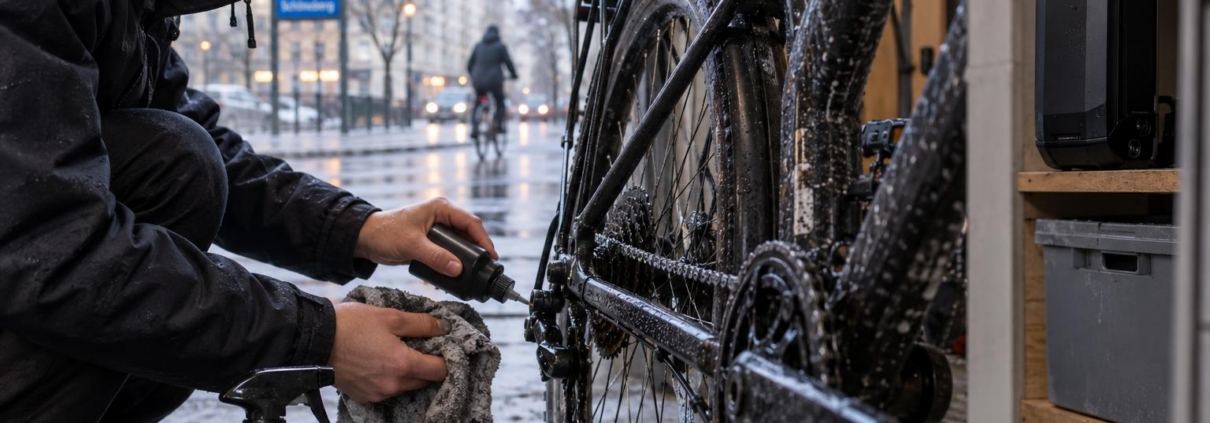Fahrradpflege in der nassen Jahreszeit: Die Checkliste für Berliner Radler